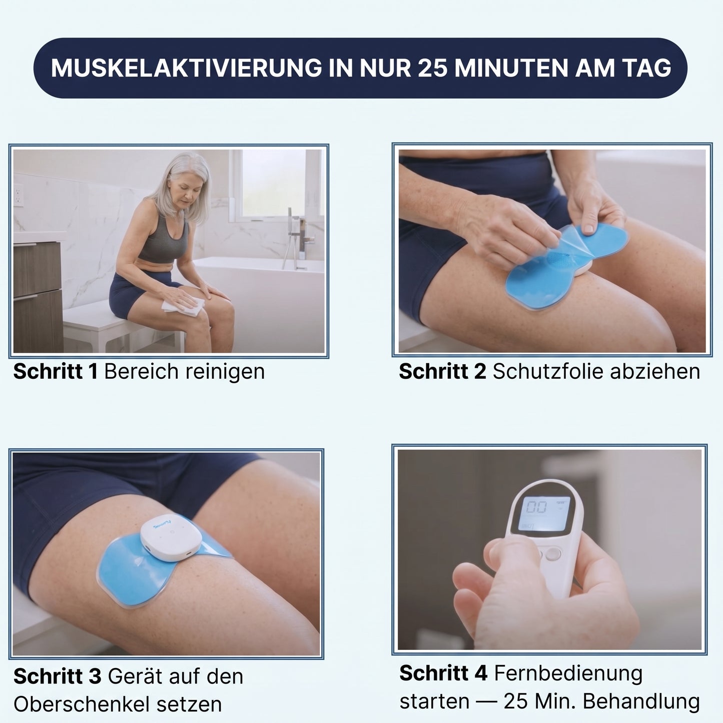 Relivea Quadrizeps-Therapiegerät