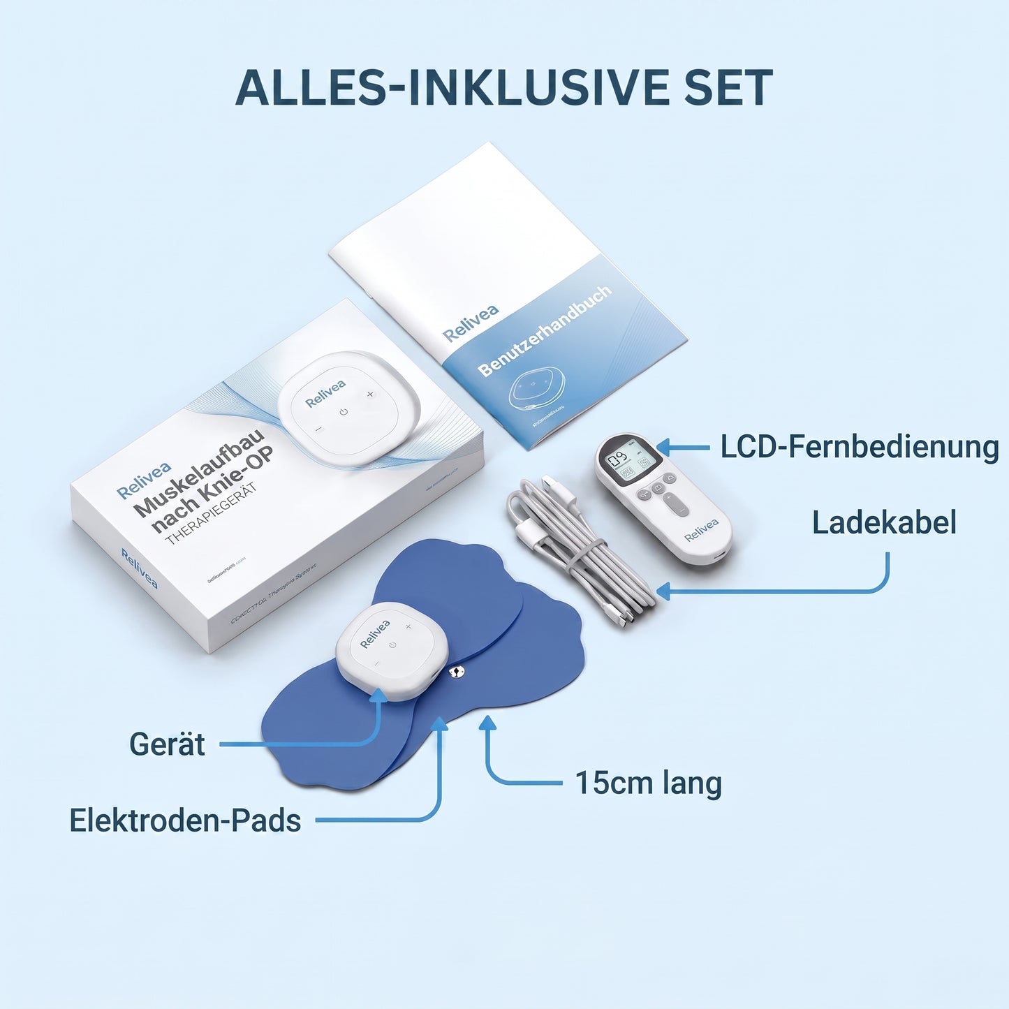 Relivea Quadrizeps-Therapiegerät